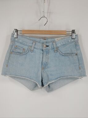 Rag & Bone Distressed Cut-off Denim Shorts